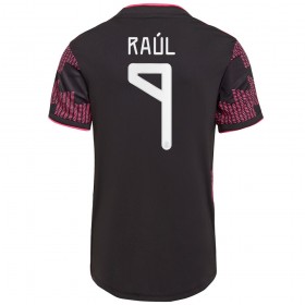 Fußballtrikots Mexiko Raul Jimenez 9 Heimtrikotsatz 2021